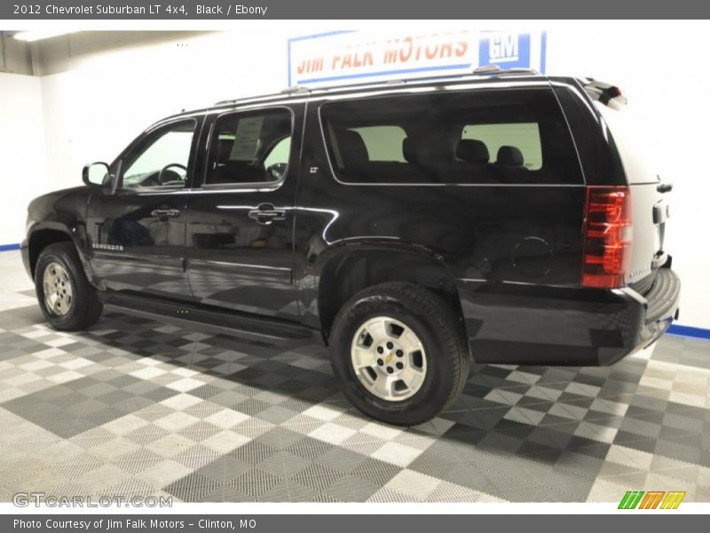 Black / Ebony 2012 Chevrolet Suburban LT 4x4