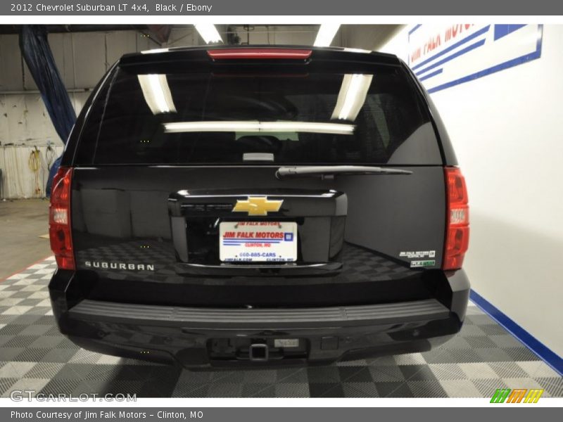 Black / Ebony 2012 Chevrolet Suburban LT 4x4