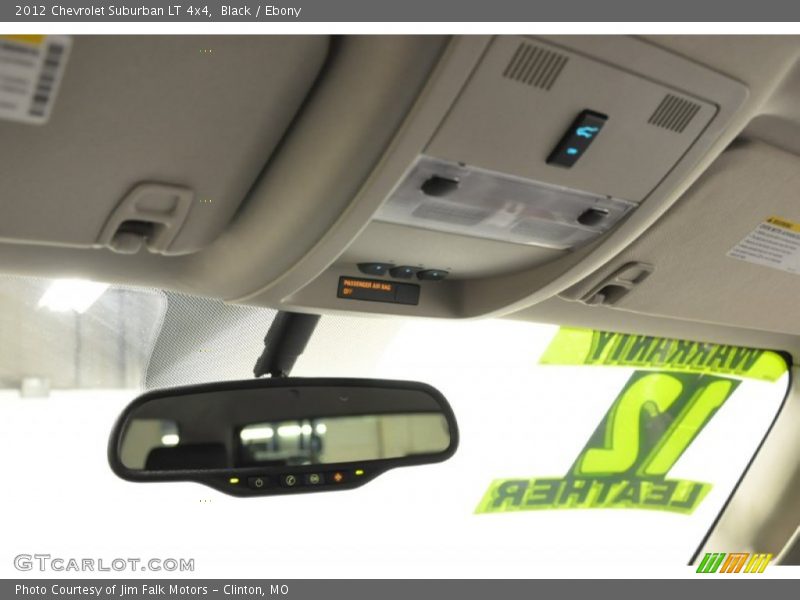 Black / Ebony 2012 Chevrolet Suburban LT 4x4