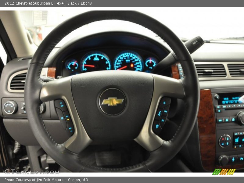 Black / Ebony 2012 Chevrolet Suburban LT 4x4