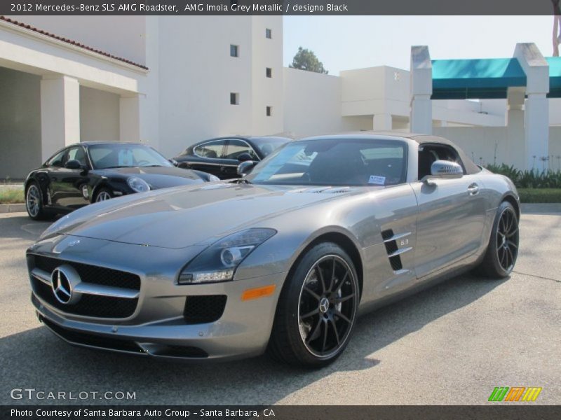 Front 3/4 View of 2012 SLS AMG Roadster
