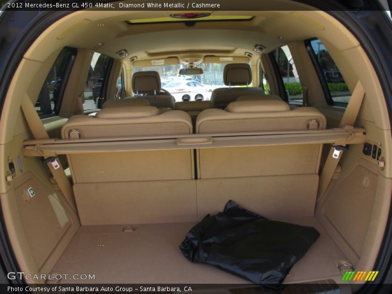 Diamond White Metallic / Cashmere 2012 Mercedes-Benz GL 450 4Matic