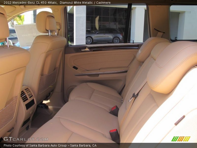 Diamond White Metallic / Cashmere 2012 Mercedes-Benz GL 450 4Matic