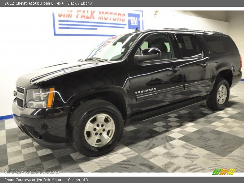 Black / Ebony 2012 Chevrolet Suburban LT 4x4