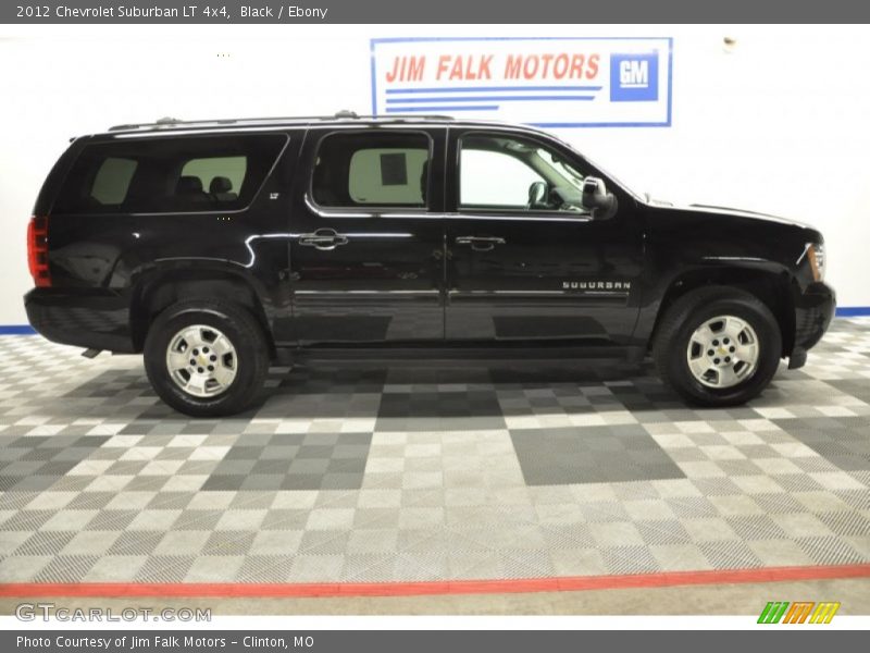 Black / Ebony 2012 Chevrolet Suburban LT 4x4