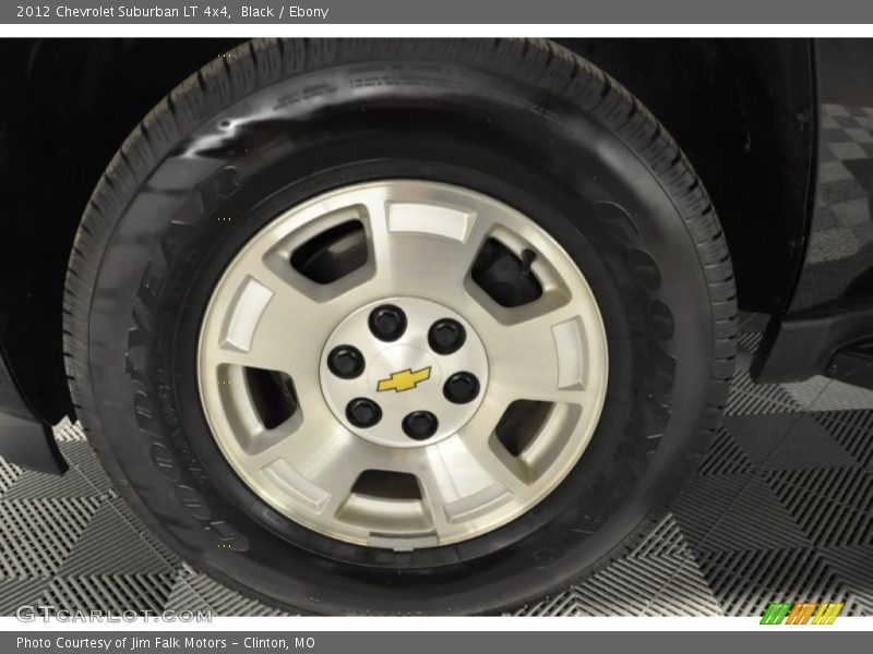 Black / Ebony 2012 Chevrolet Suburban LT 4x4