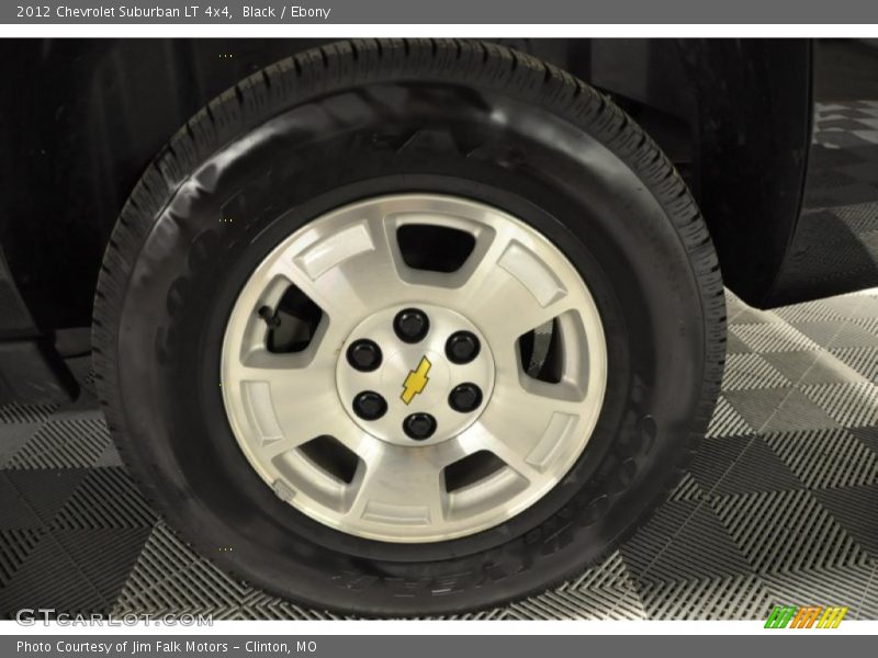 Black / Ebony 2012 Chevrolet Suburban LT 4x4