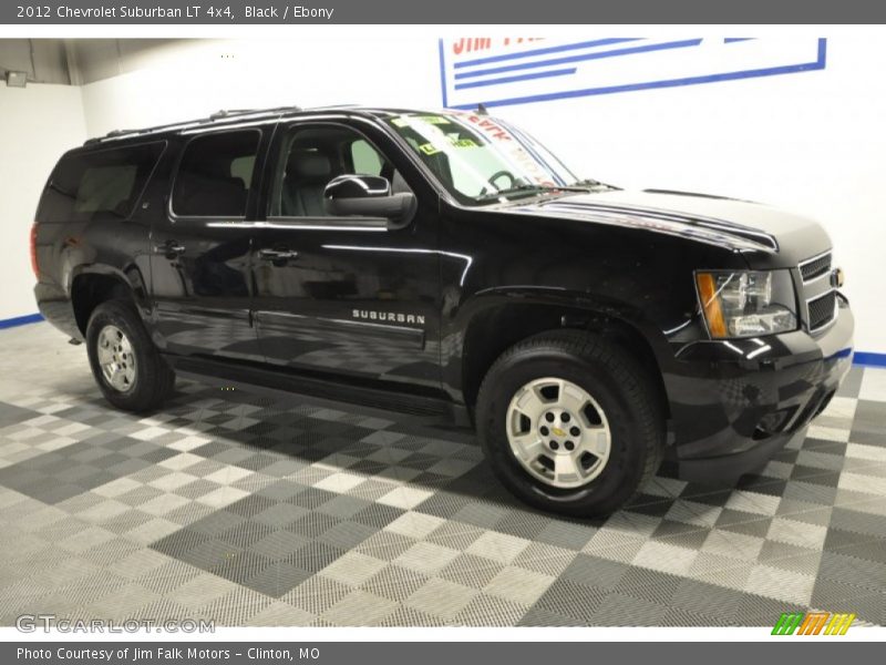 Black / Ebony 2012 Chevrolet Suburban LT 4x4