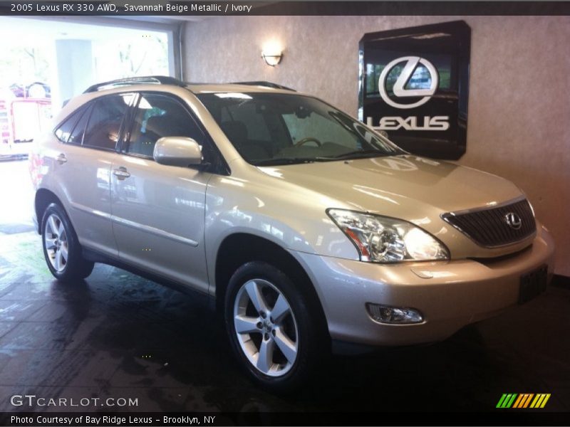 Savannah Beige Metallic / Ivory 2005 Lexus RX 330 AWD