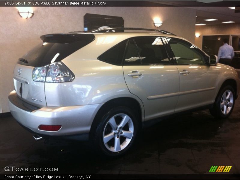 Savannah Beige Metallic / Ivory 2005 Lexus RX 330 AWD