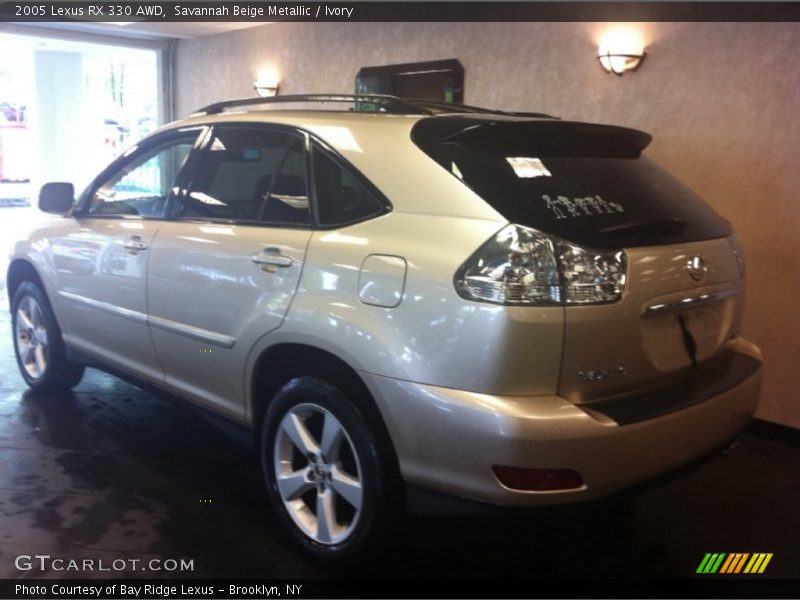 Savannah Beige Metallic / Ivory 2005 Lexus RX 330 AWD