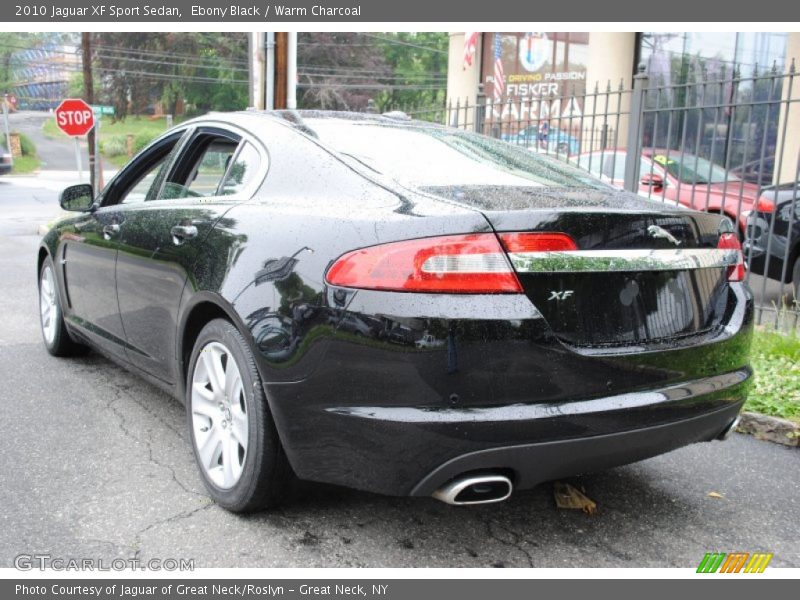 Ebony Black / Warm Charcoal 2010 Jaguar XF Sport Sedan