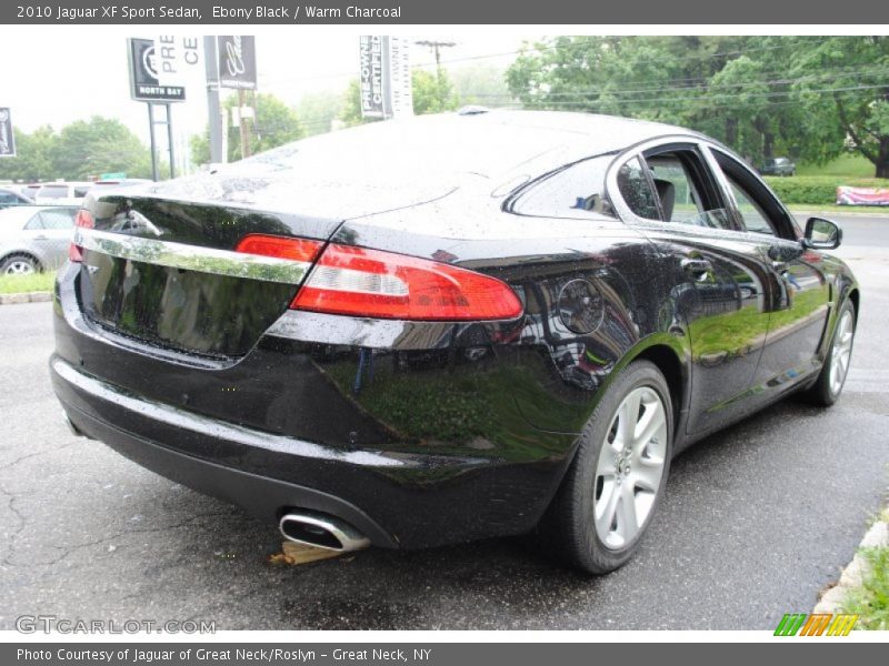 Ebony Black / Warm Charcoal 2010 Jaguar XF Sport Sedan