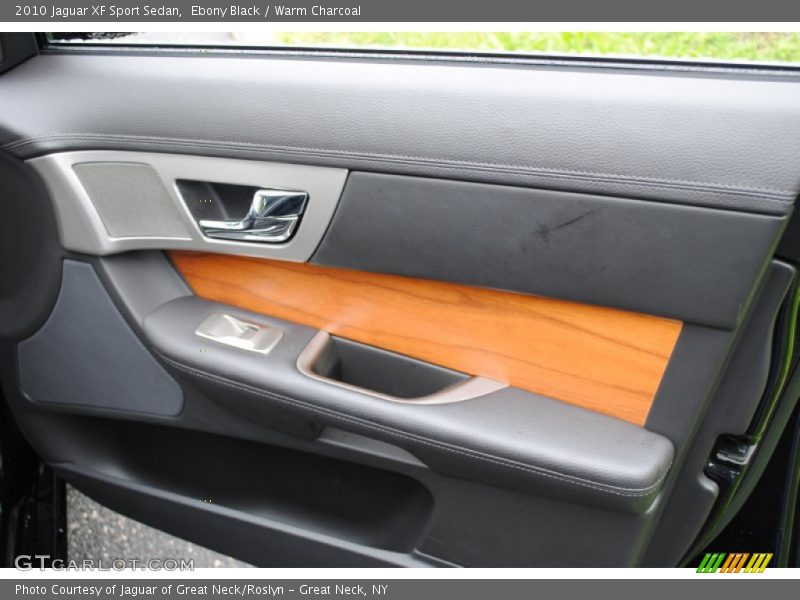 Ebony Black / Warm Charcoal 2010 Jaguar XF Sport Sedan