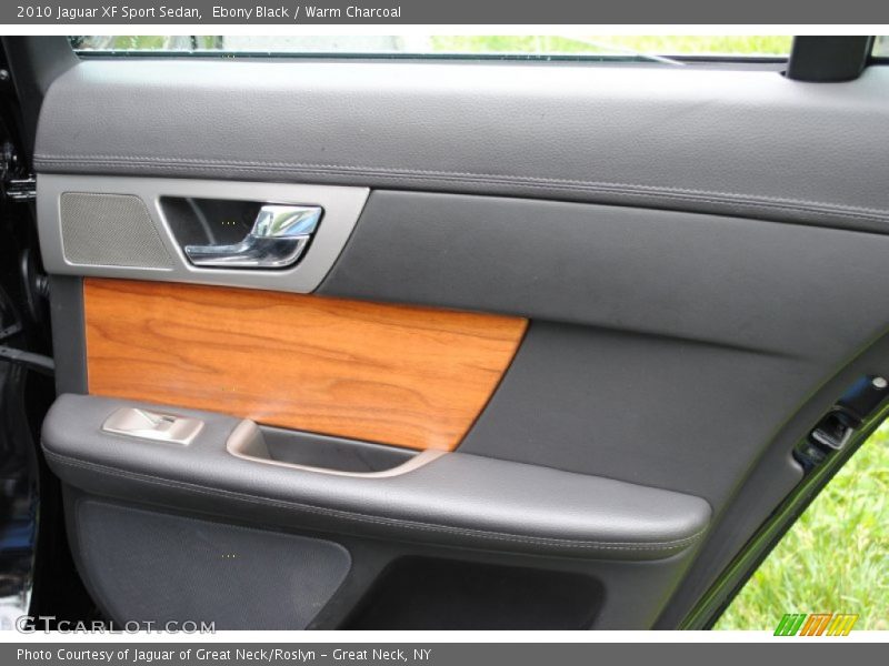 Ebony Black / Warm Charcoal 2010 Jaguar XF Sport Sedan