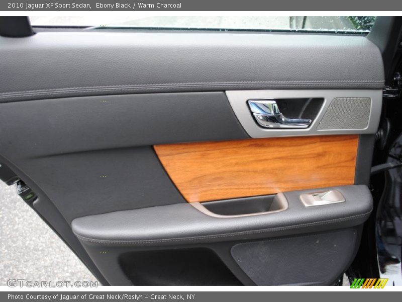 Ebony Black / Warm Charcoal 2010 Jaguar XF Sport Sedan