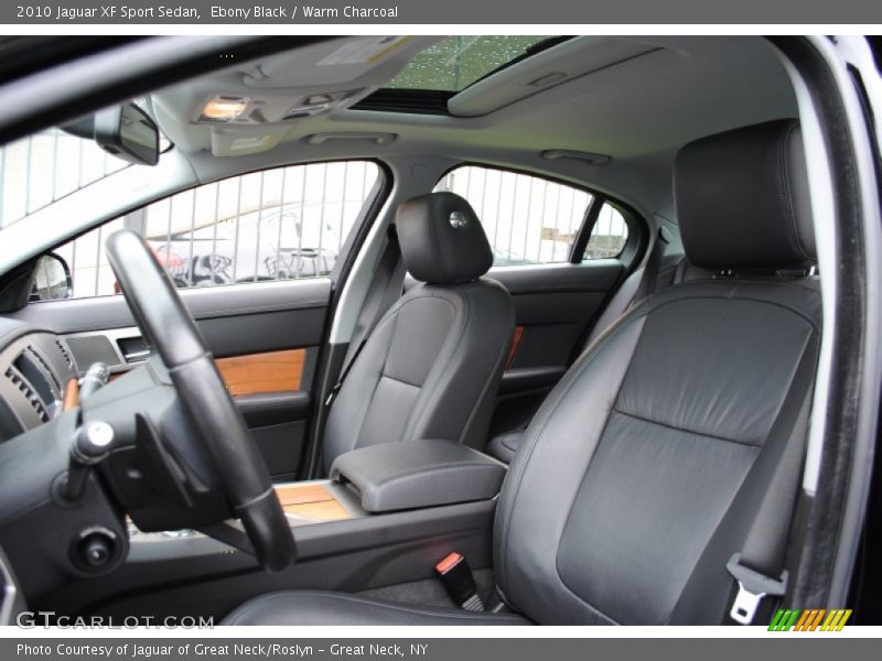 Ebony Black / Warm Charcoal 2010 Jaguar XF Sport Sedan