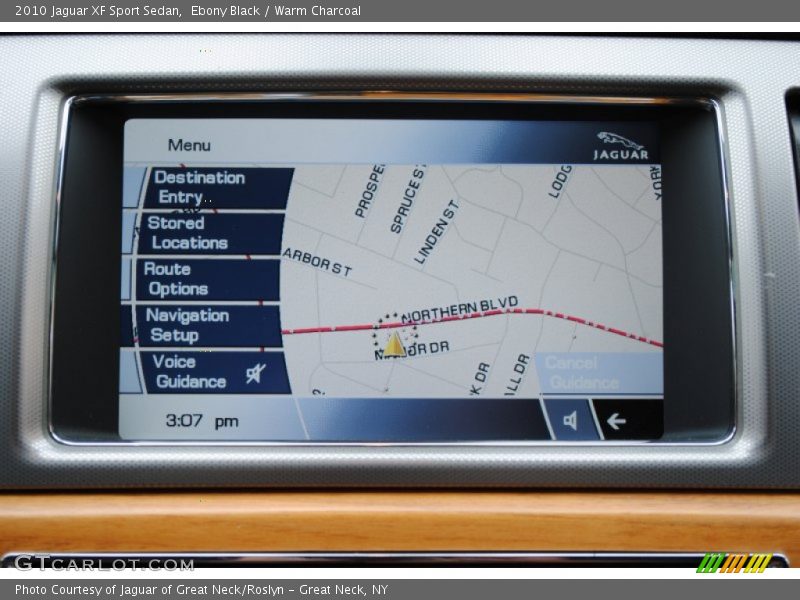 Ebony Black / Warm Charcoal 2010 Jaguar XF Sport Sedan