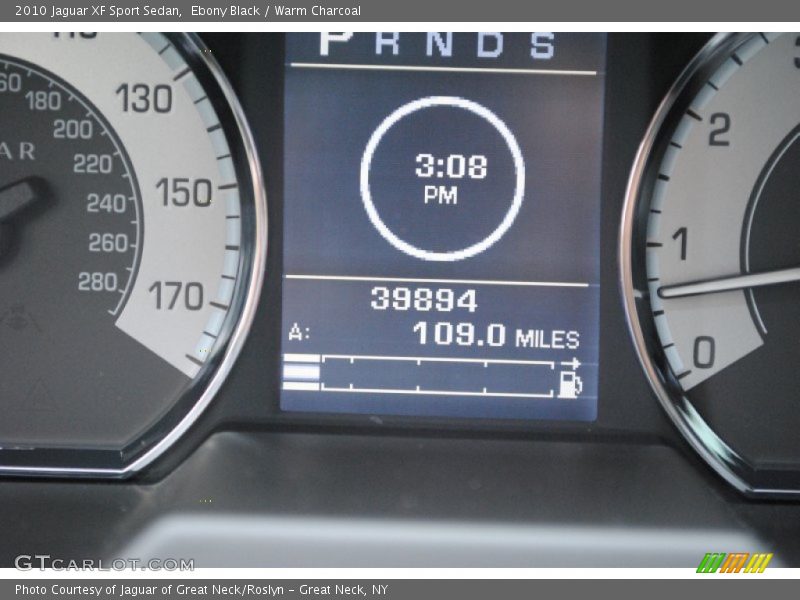 Ebony Black / Warm Charcoal 2010 Jaguar XF Sport Sedan