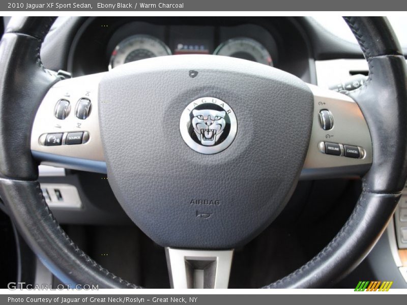 Ebony Black / Warm Charcoal 2010 Jaguar XF Sport Sedan