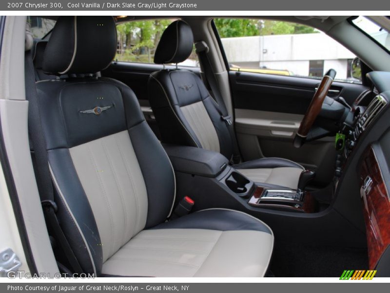 Cool Vanilla / Dark Slate Gray/Light Graystone 2007 Chrysler 300