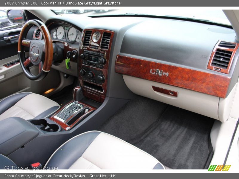 Cool Vanilla / Dark Slate Gray/Light Graystone 2007 Chrysler 300