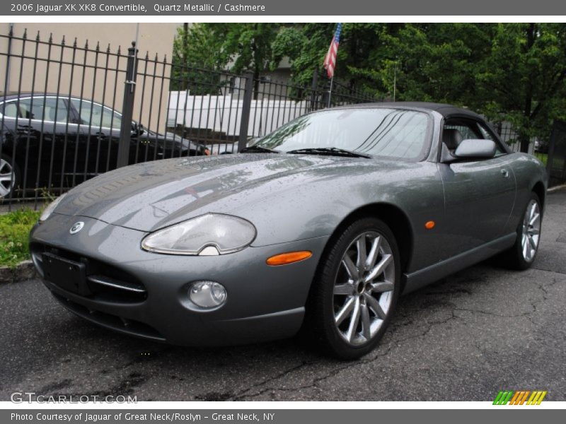 Quartz Metallic / Cashmere 2006 Jaguar XK XK8 Convertible