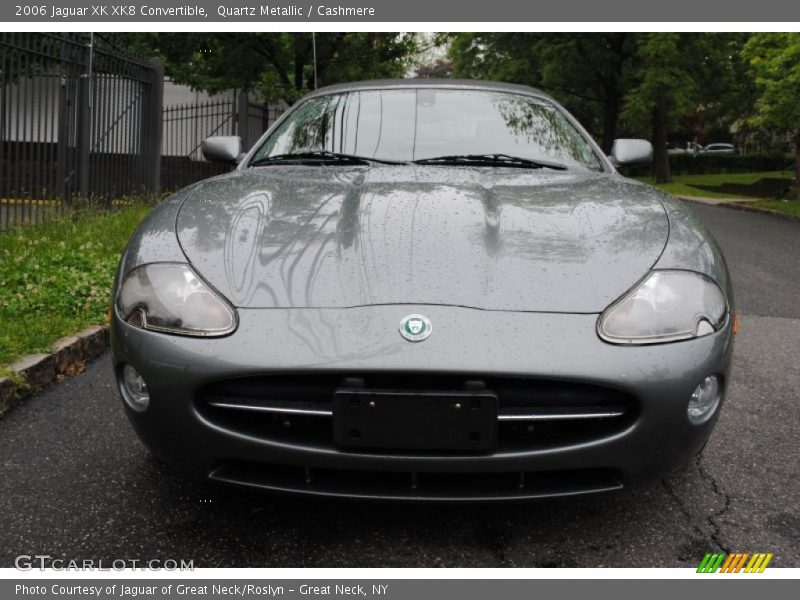 Quartz Metallic / Cashmere 2006 Jaguar XK XK8 Convertible