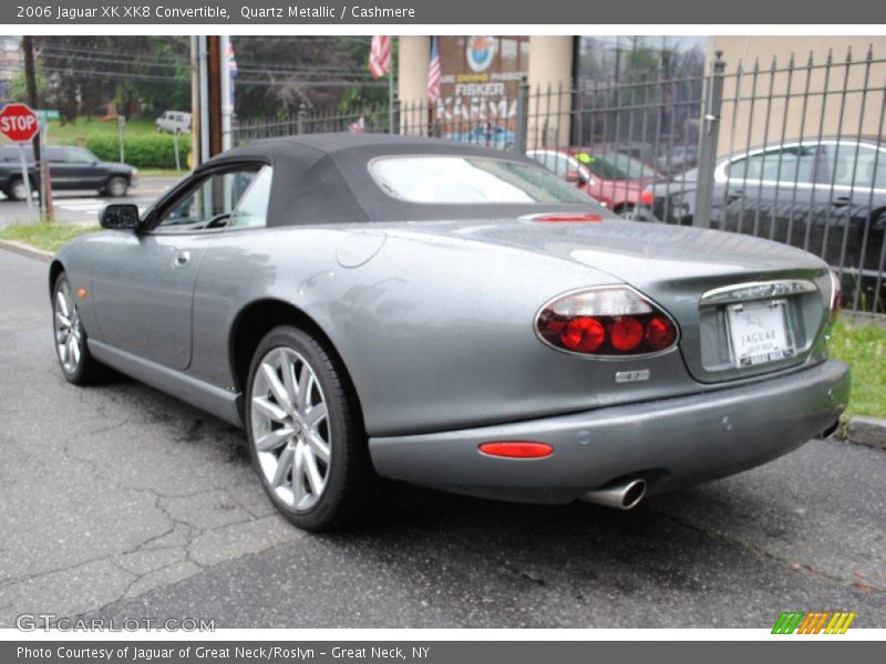 Quartz Metallic / Cashmere 2006 Jaguar XK XK8 Convertible