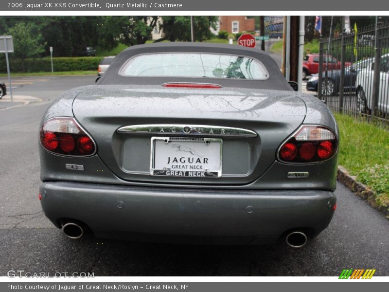 Quartz Metallic / Cashmere 2006 Jaguar XK XK8 Convertible
