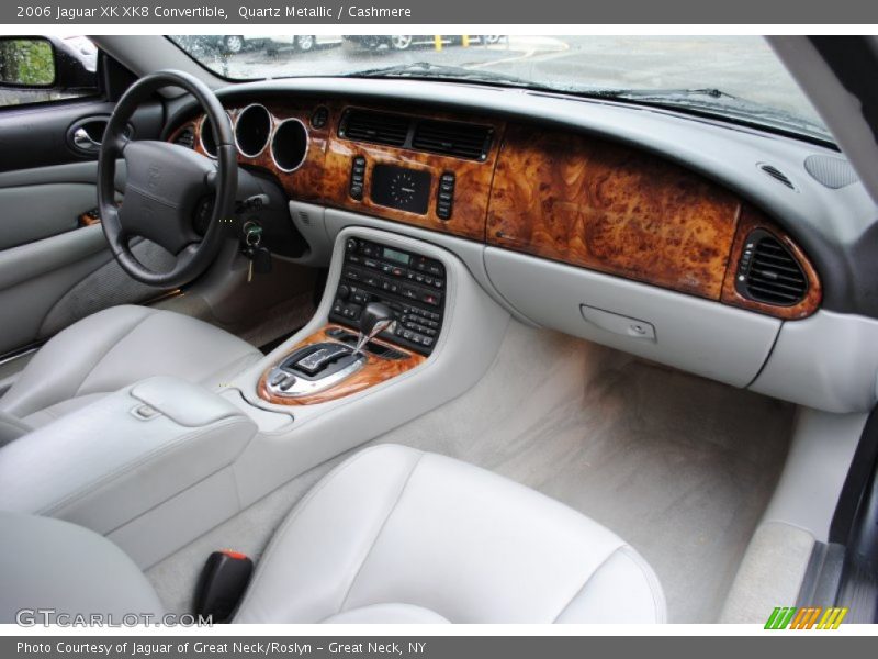 Quartz Metallic / Cashmere 2006 Jaguar XK XK8 Convertible