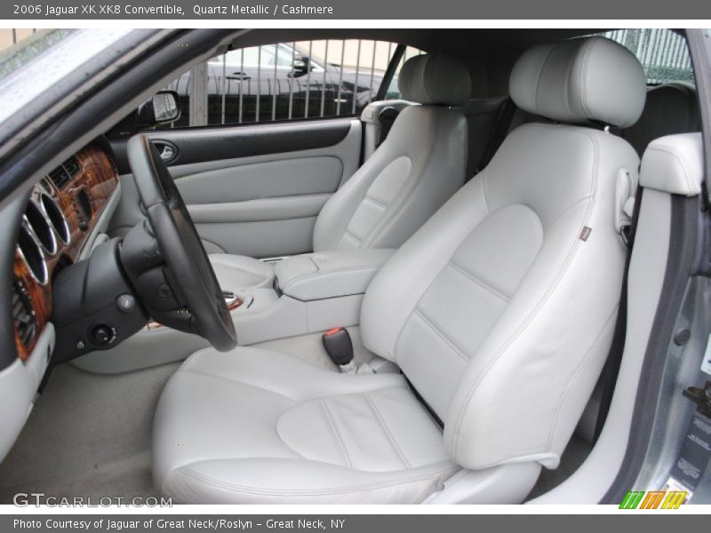 Quartz Metallic / Cashmere 2006 Jaguar XK XK8 Convertible