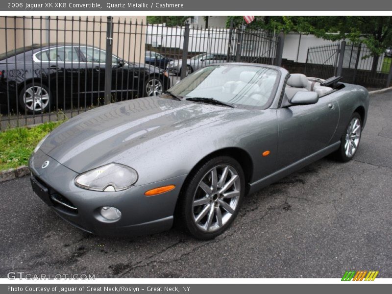 Quartz Metallic / Cashmere 2006 Jaguar XK XK8 Convertible