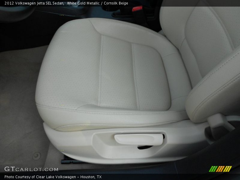 White Gold Metallic / Cornsilk Beige 2012 Volkswagen Jetta SEL Sedan