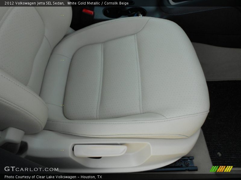 White Gold Metallic / Cornsilk Beige 2012 Volkswagen Jetta SEL Sedan