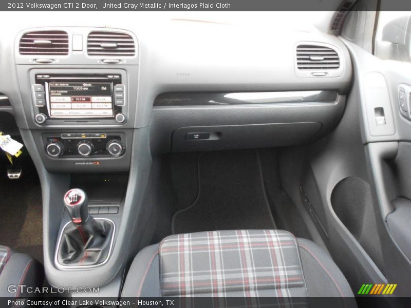 United Gray Metallic / Interlagos Plaid Cloth 2012 Volkswagen GTI 2 Door