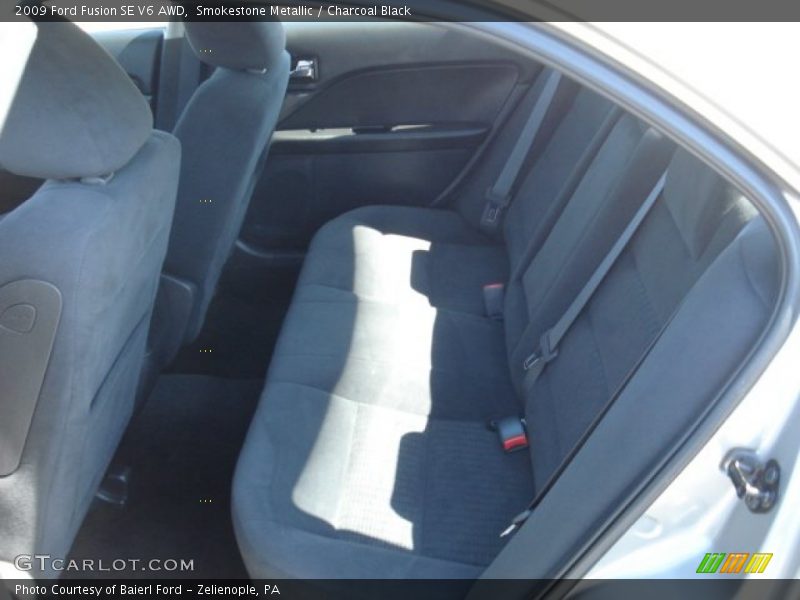 Smokestone Metallic / Charcoal Black 2009 Ford Fusion SE V6 AWD