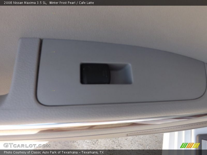 Winter Frost Pearl / Cafe Latte 2008 Nissan Maxima 3.5 SL