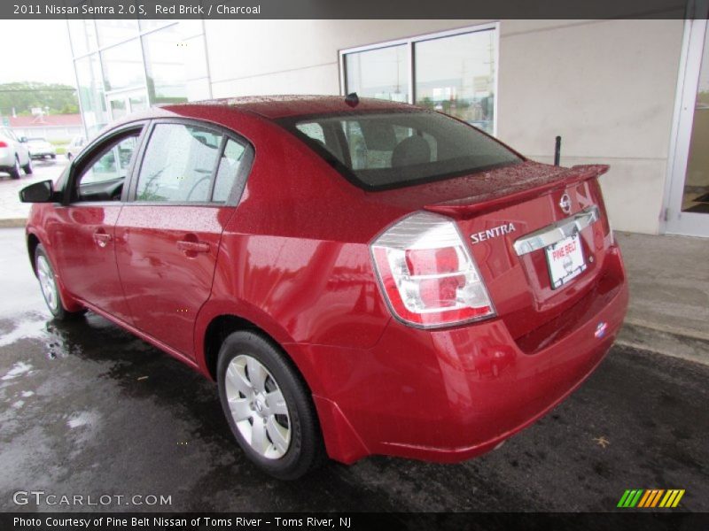 Red Brick / Charcoal 2011 Nissan Sentra 2.0 S