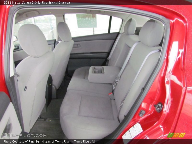Red Brick / Charcoal 2011 Nissan Sentra 2.0 S