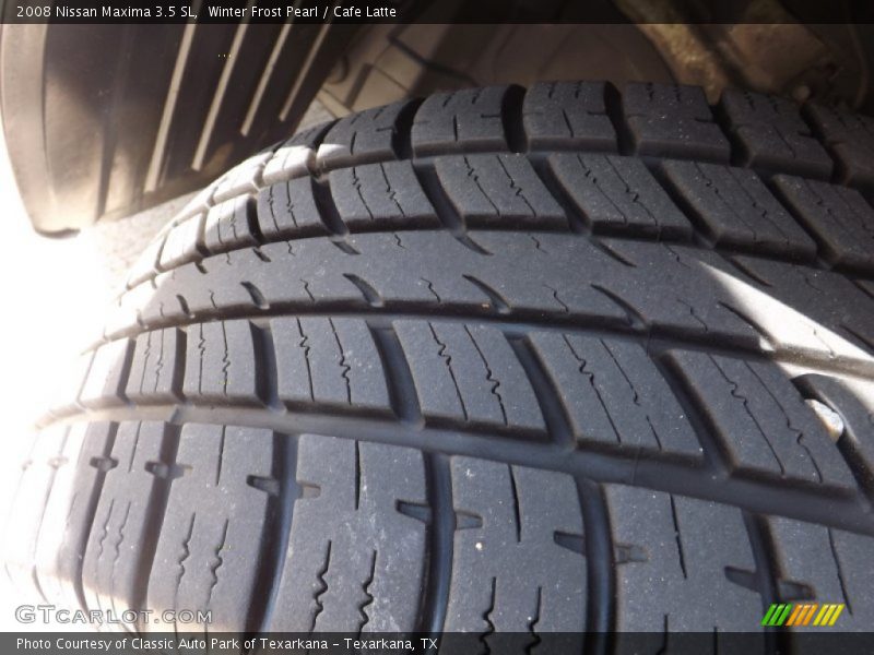 Winter Frost Pearl / Cafe Latte 2008 Nissan Maxima 3.5 SL