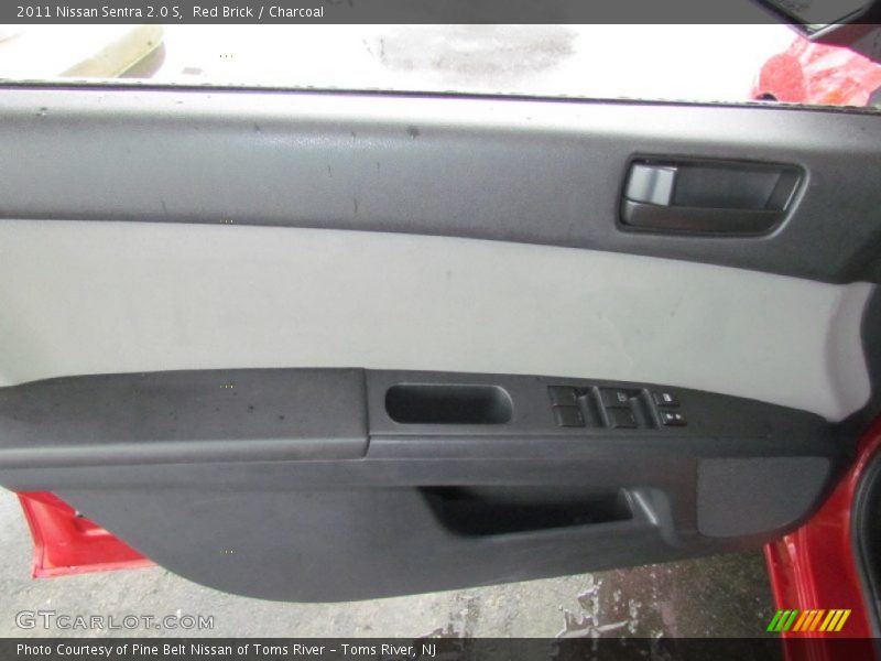 Red Brick / Charcoal 2011 Nissan Sentra 2.0 S