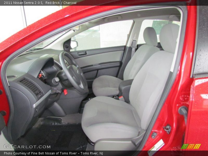 Red Brick / Charcoal 2011 Nissan Sentra 2.0 S