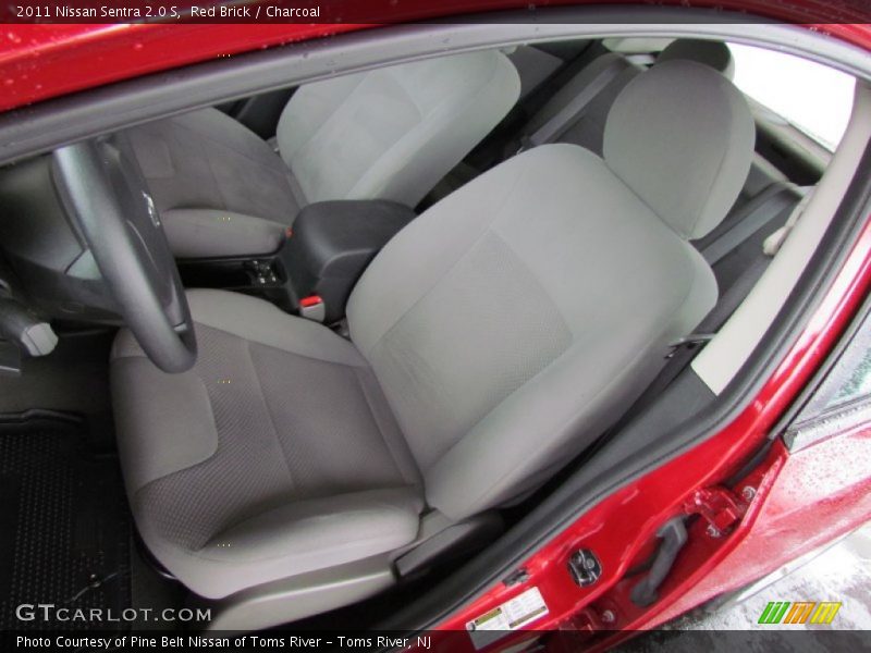 Red Brick / Charcoal 2011 Nissan Sentra 2.0 S