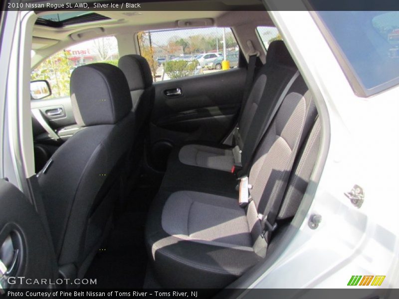 Silver Ice / Black 2010 Nissan Rogue SL AWD