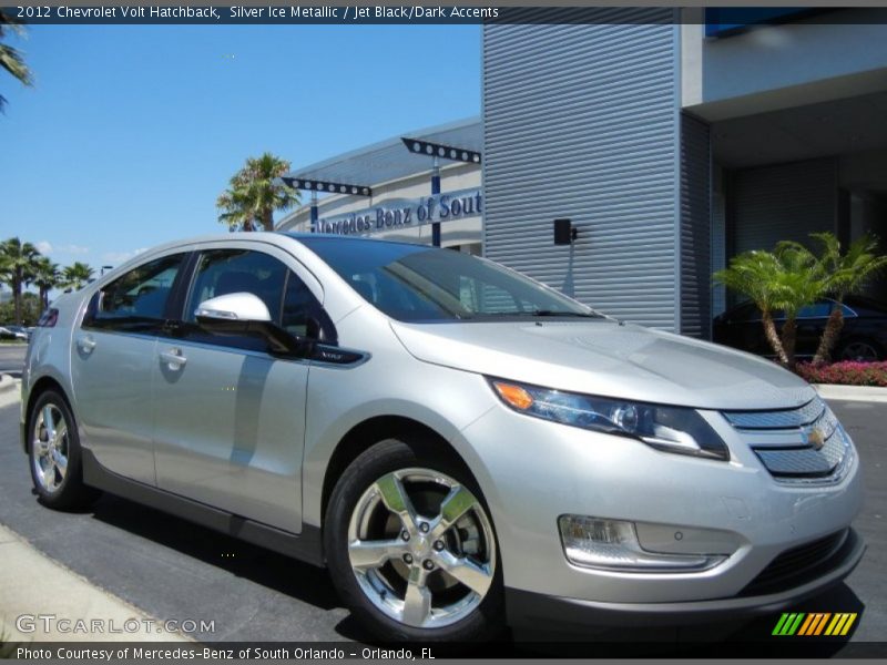 Silver Ice Metallic / Jet Black/Dark Accents 2012 Chevrolet Volt Hatchback