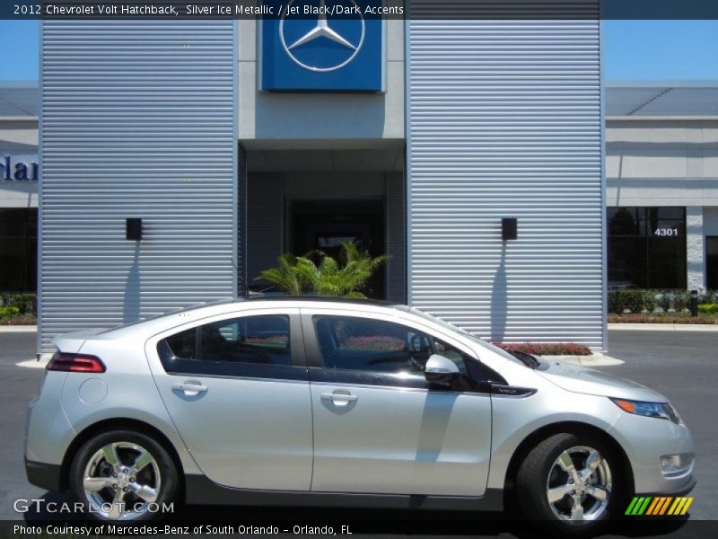 Silver Ice Metallic / Jet Black/Dark Accents 2012 Chevrolet Volt Hatchback