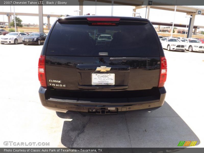 Black / Ebony 2007 Chevrolet Tahoe LTZ