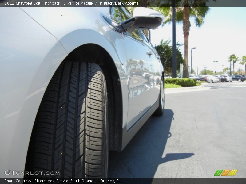 Silver Ice Metallic / Jet Black/Dark Accents 2012 Chevrolet Volt Hatchback