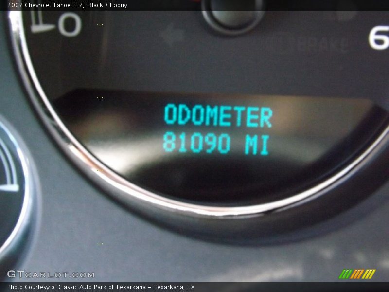Black / Ebony 2007 Chevrolet Tahoe LTZ